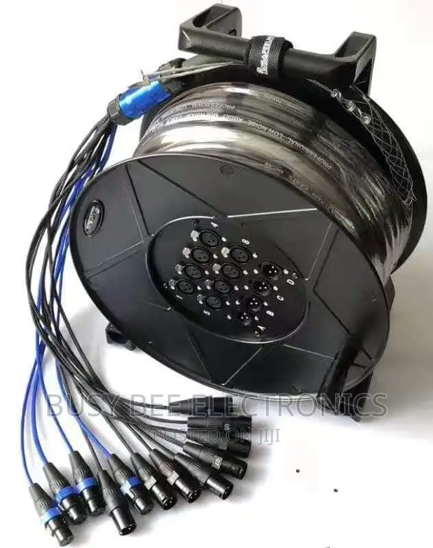8 Channel Snake Cable With 4 Returns