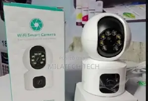 Dual Lens PTZ V380 Smart AI Wifi Camera 360 Degrees
