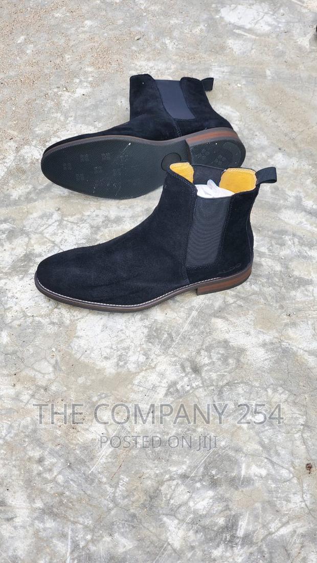 Classic Quality Sued Mens Official Causal Boots - thumbnail 2