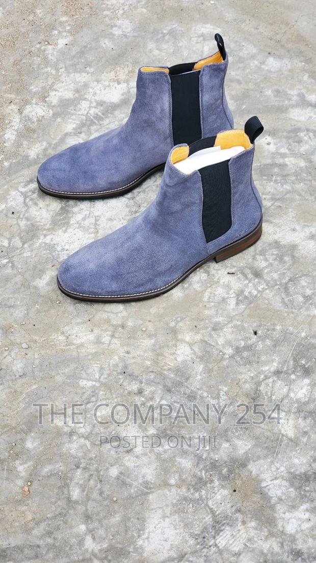 Classic Quality Sued Mens Official Causal Boots - thumbnail 3