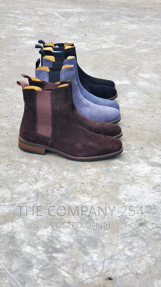 Classic Quality Sued Mens Official Causal Boots - thumbnail 4