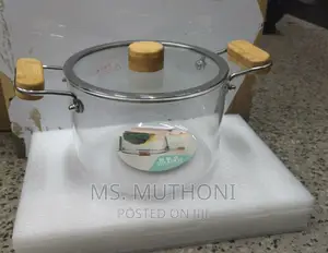 3.5 L HIGHLY HEAT RESISTANCE Borosilicate Cooking Pot