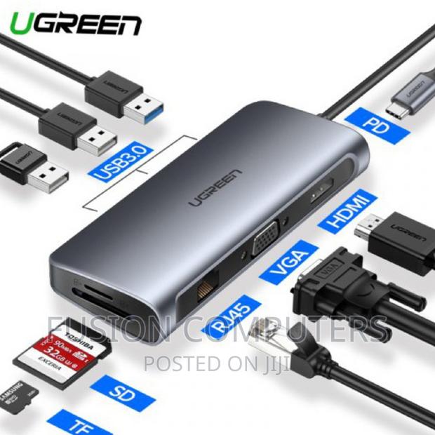 UGREEN USB-C Multifunction Adapter 9 in 1 - CM490 - thumbnail 2