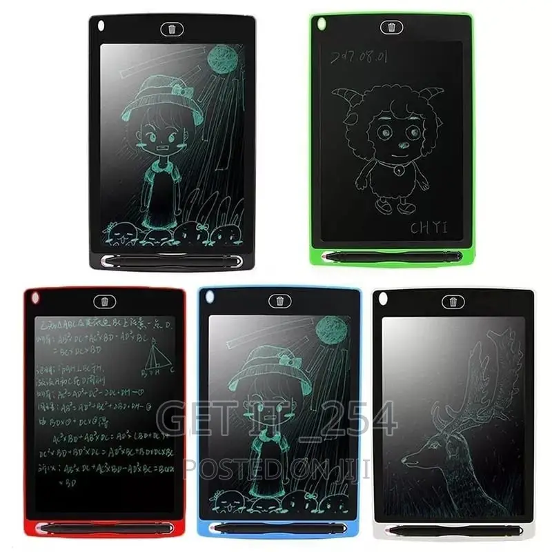 8.5 Multicoloured LCD Writing Pad