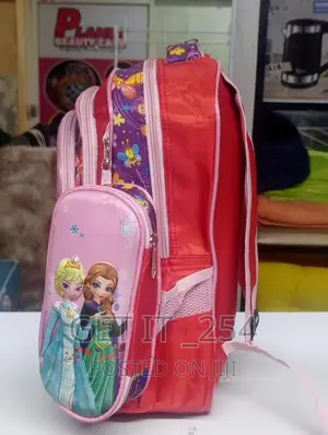 2 in 1 Cartoon Themed School Bags 2 in 1