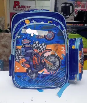 2 in 1 Cartoon Themed School Bags 2 in 1