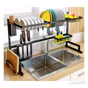 Over the Sink Kitchen Dish Drying Rack