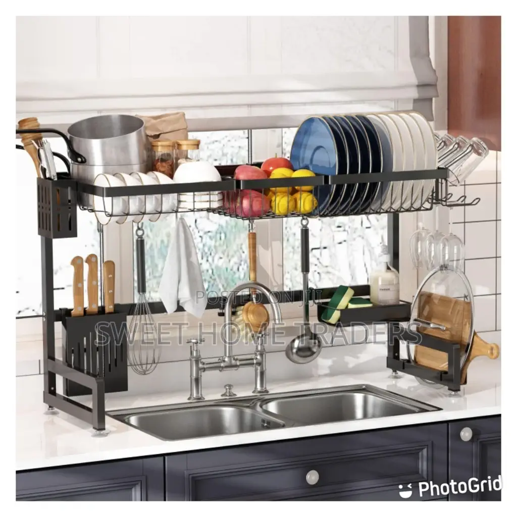 Over the Sink Kitchen Dish Drying Rack**
