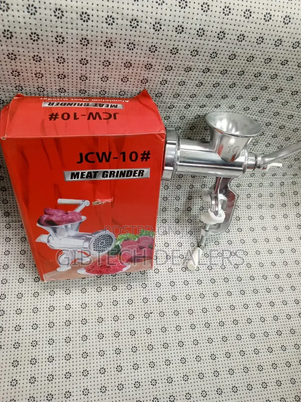 Quality 10" Manual Meat Grinder