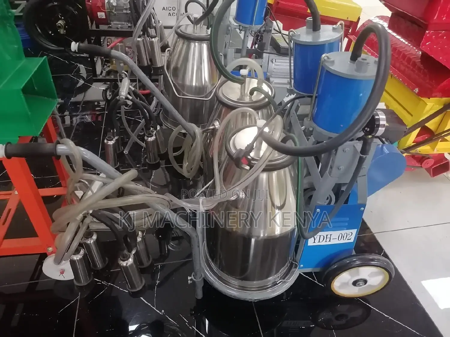 Double Bucket MILKING MACHINE -Milano Brand