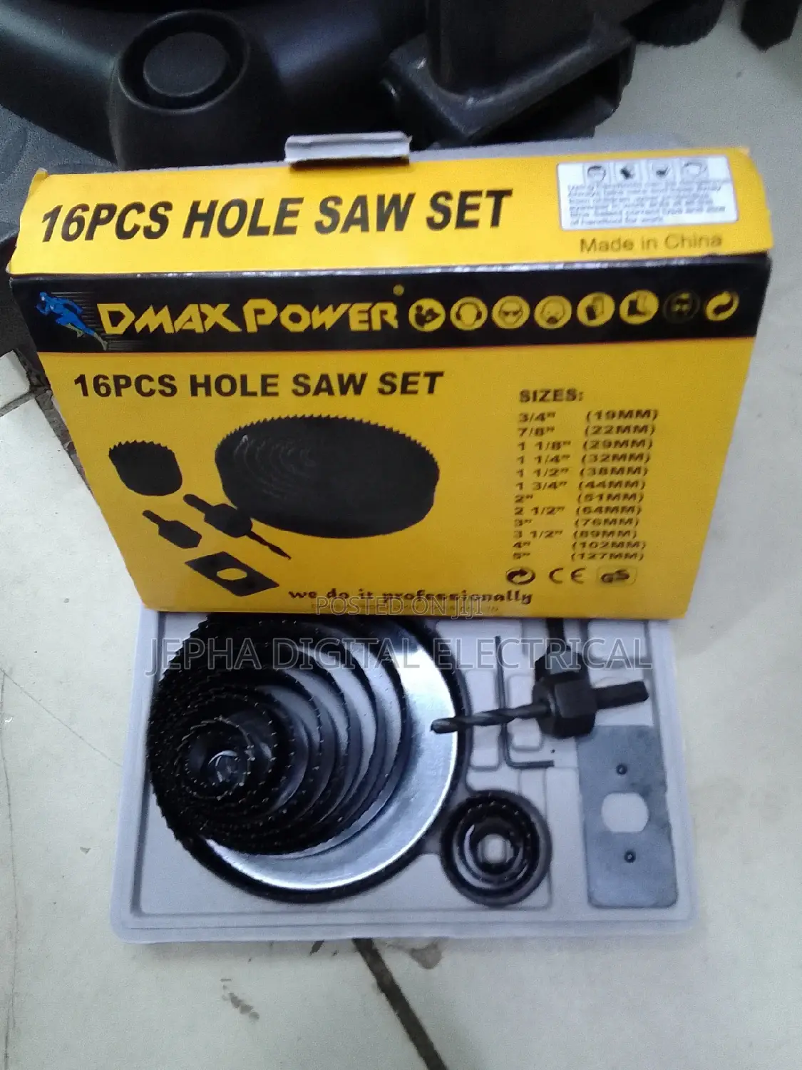 Hole Saw Set,16pcs