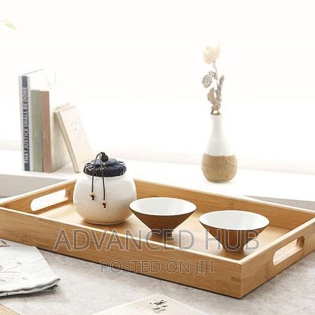 3pc Wooden Bamboo Tray - thumbnail 6