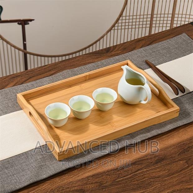 3pc Wooden Bamboo Tray - thumbnail 5