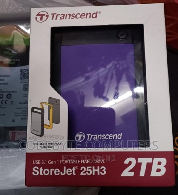Transcend 2tb External Hdd 2.5" Purple - main view