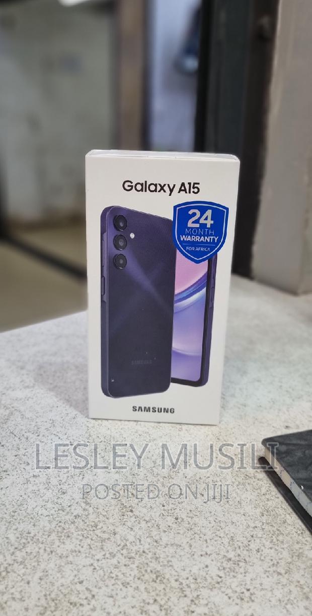 New Samsung Galaxy A15 128 GB Black