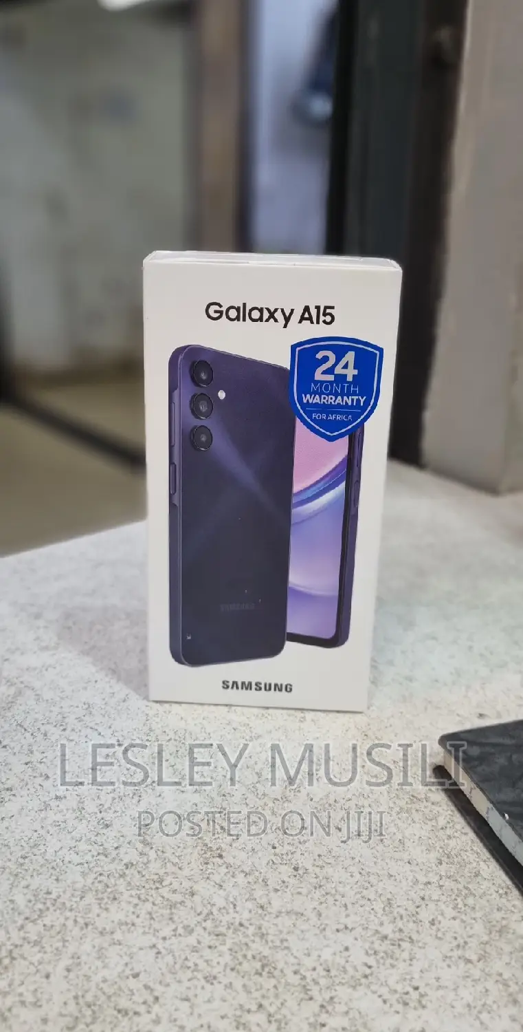 New Samsung Galaxy A15 128 GB Black