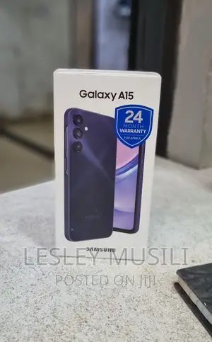 New Samsung Galaxy A15 128 GB Black