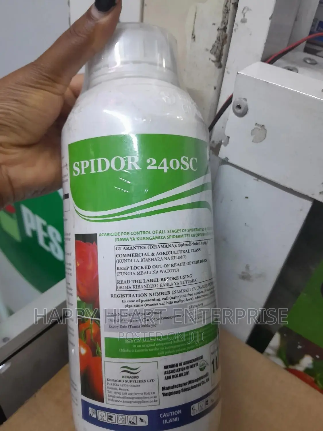 Spidor 240sc Acaricide/Insecticides for Spidermites 1litre