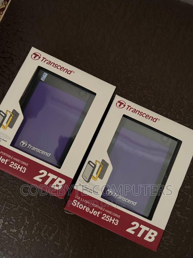 Transcend External Hdd 2tb||Transcend External Hdd 2tb Purpl - main view