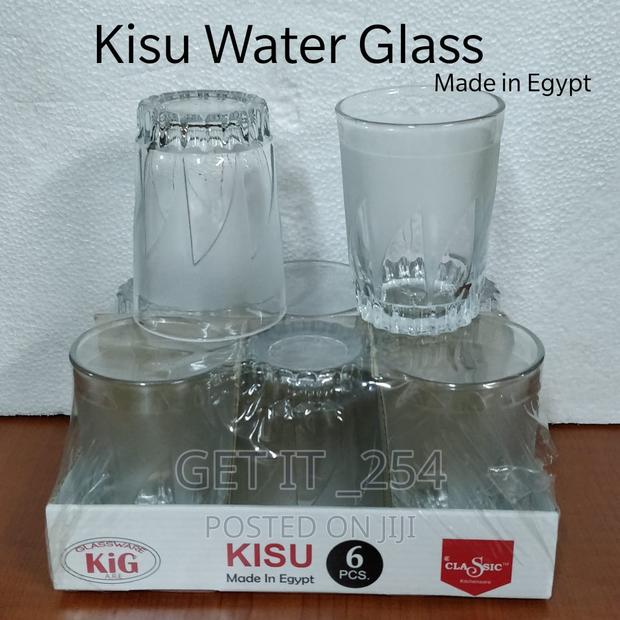 Classic Kisu Water Glass 250ml A Set Of 6pcs.*RESTOCKED*