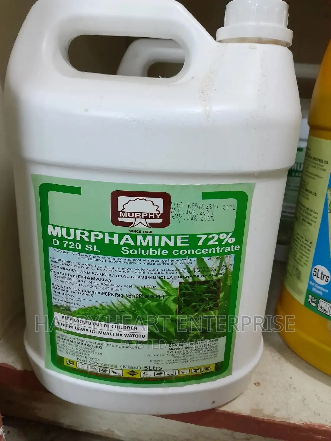 Murphamine 72% Herbicide 5litres