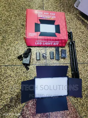 50W LED RGB Video Light Remote Control for Video Shooting