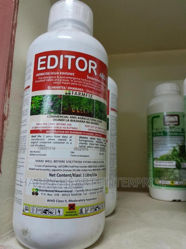 Editor 480sc Selective Carrot Herbicide 1litre - main view