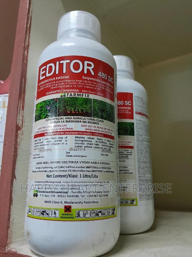 Editor 480sc Selective Carrot Herbicide 1litre - thumbnail 5