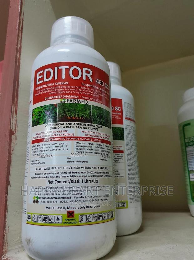 Editor 480sc Selective Carrot Herbicide 1litre - thumbnail 6