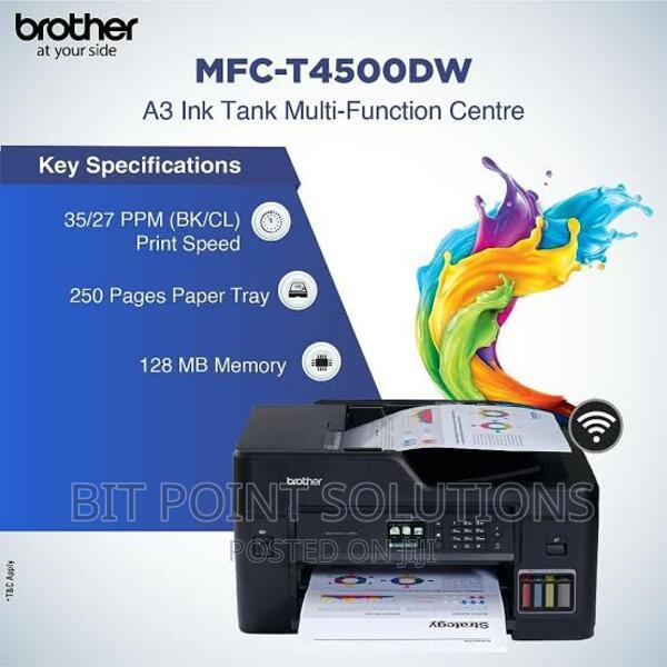 Brother MFC-T4500 A3 Ink Tank Printer ' MFC T4500 A3 Printer
