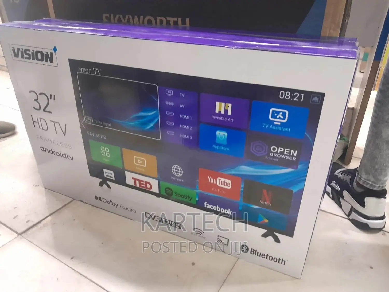 Vision Plus 32 Inches Smart Android Tv