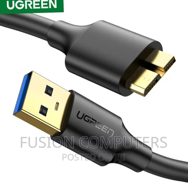UGREEN USB-A 3.0 to Micro USB 3.0 Male Cable 0.5m – US130