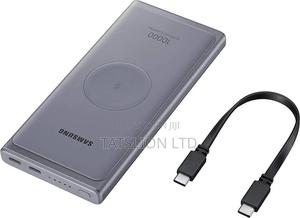 Samsung 25W Grey Dual USB C Wireless Battery Pack 10000 Mah - thumbnail 2