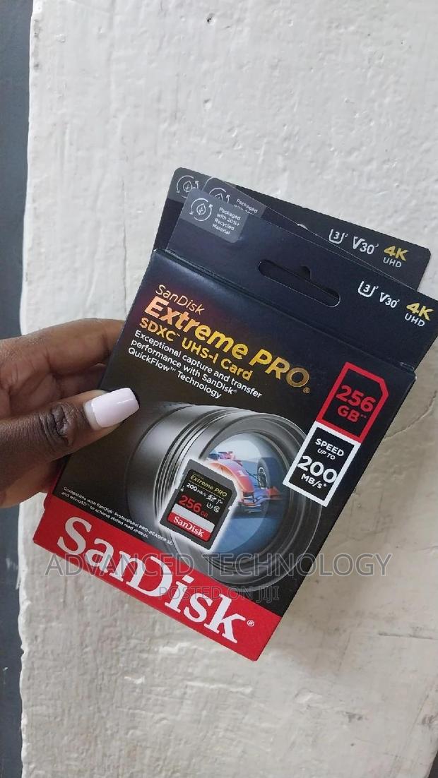 256gb Sd Extreme Pro 200mbs