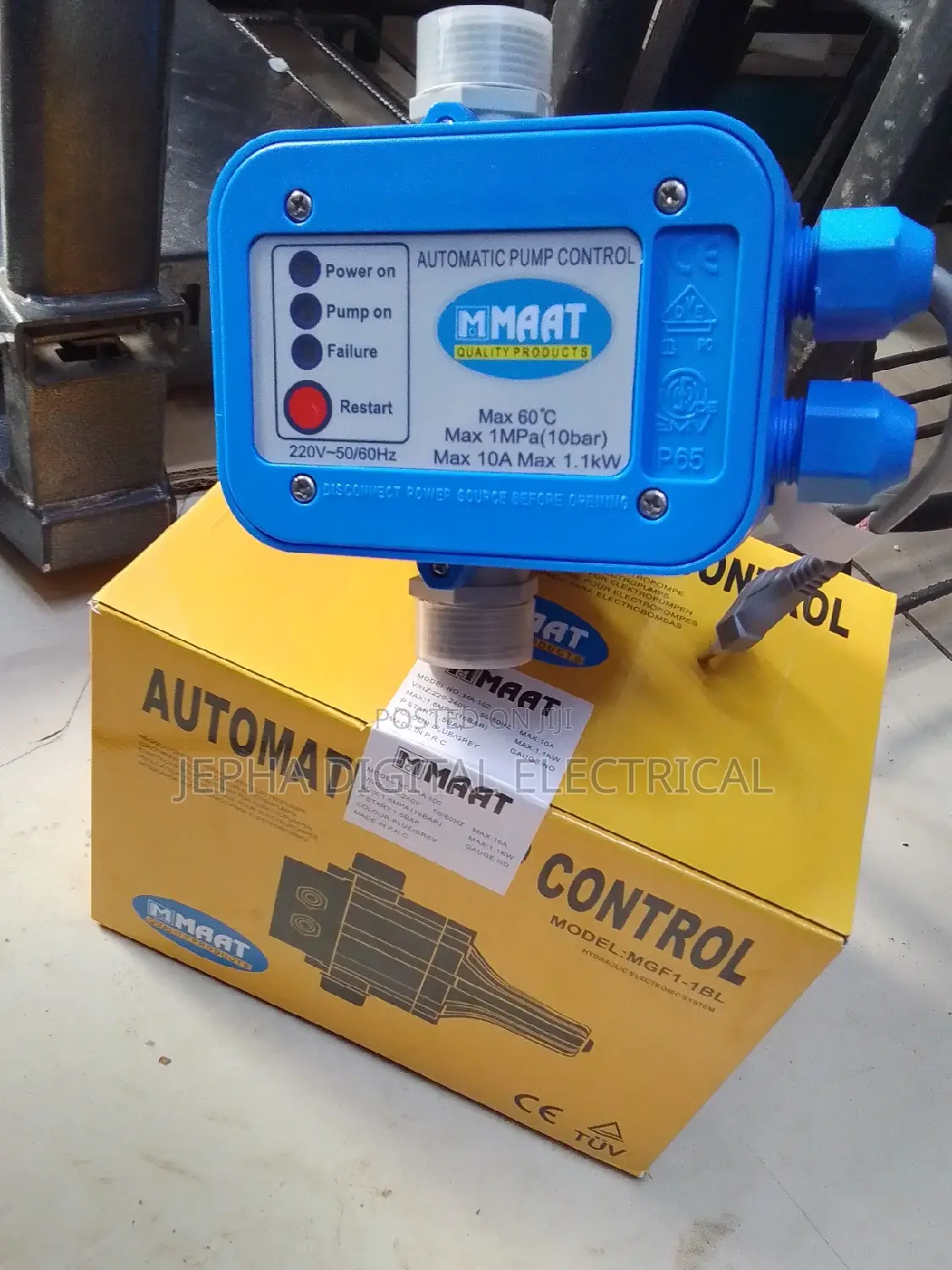 Automatic Pump Control Machine,220-240v,Max:1.1 Kw