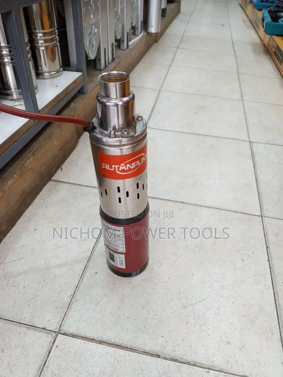 Rutan Solar Submersible 50m Water Pump