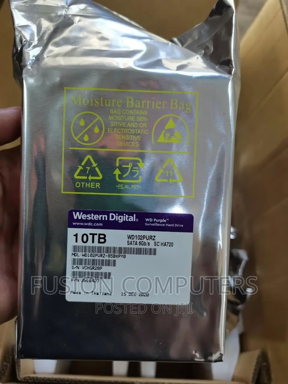 10TB WD Purple Surveillance Hard Disk