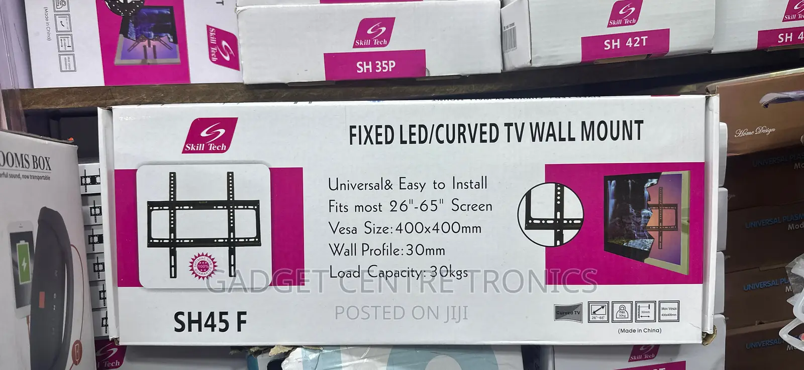 Skill Tech 26 To 65 Fixed Tv Mount