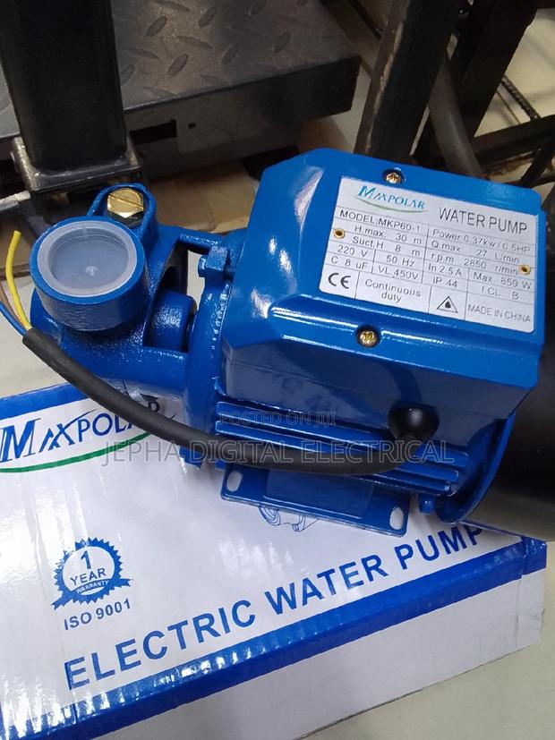Water Pump, (Max Polar) Mkp60-1