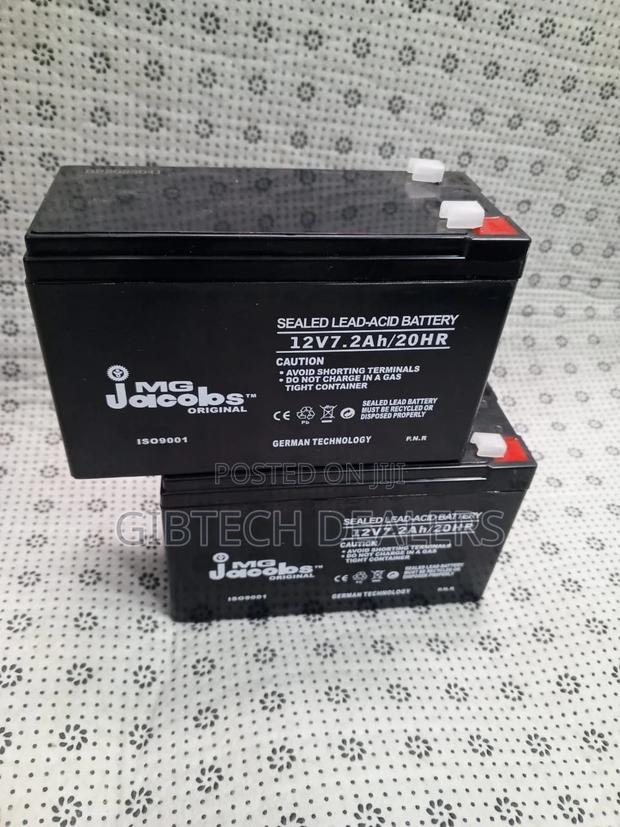 *Jacobs MG UPS Battery 12V 7.2ah