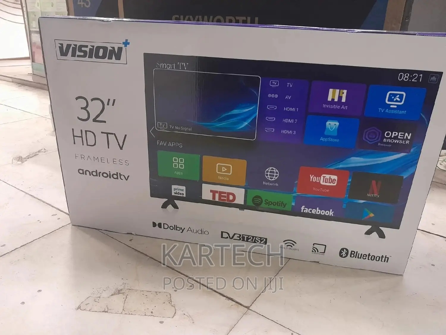 Vision Plus 32 Inch Frameless Smart Tv