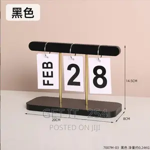 *Desk Calendar*

-an Attractive And