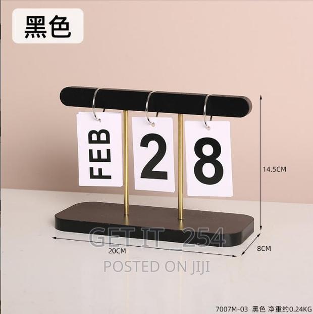 *Desk Calendar*
-an Attractive And