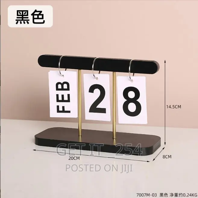 *Desk Calendar*

-an Attractive And