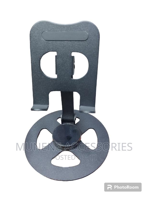 Desktop Tablet Stand Rotating Folding Metal Phone Holder - thumbnail 4