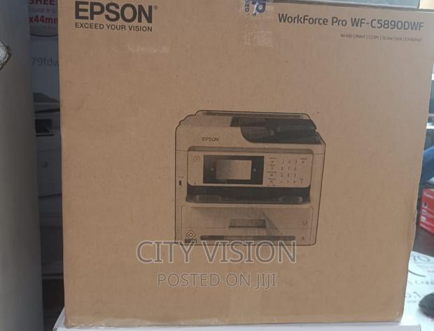 Epson Workforce Pro Wf-C5890dwf-Multifunction Printer Color - main view
