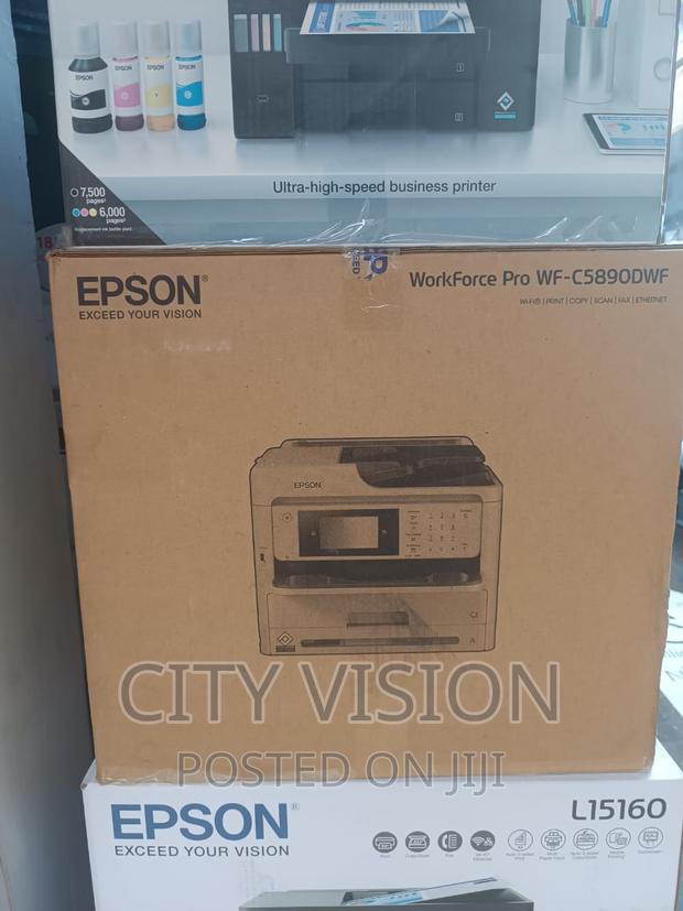 Workforce Pro Epson Inkjet Printer ~Wf-C5890dwf Epson Printe - main view