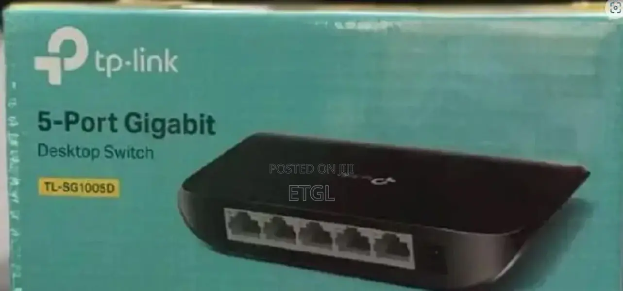 .TP-LINK 5-Port Gigabit Desktop Switch (TL-SG1005D)