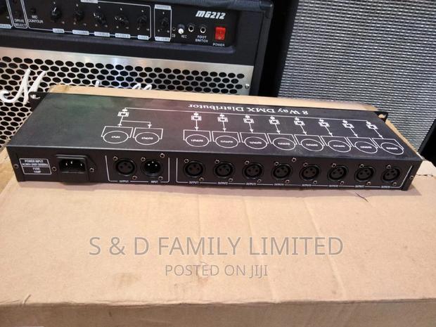 8 Way DMX Lights Distributor - main view