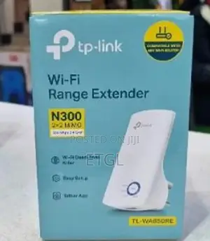 .Tp-Link 855re 300mbps Wall Plug Wi-Fi Extender